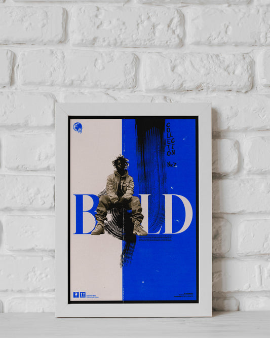 BOLD—BLUE //FRAMED